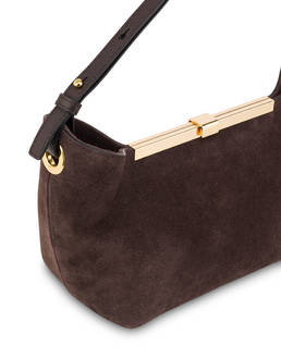 Lilly handbag in split leather and calfskin Photo 4