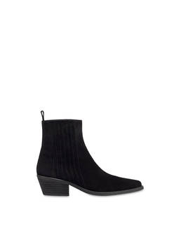 Stiefelette Texas Flare aus Spaltleder Photo 1