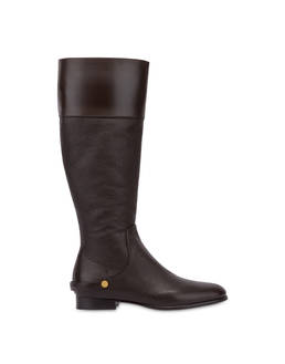 Stivale Jockey flat in vitello bottalato Photo 1