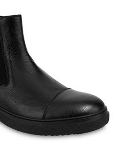 City grained calfskin ankle boot Photo 5