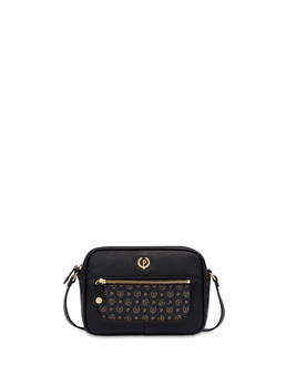 Umhängetasche „Anna“ aus Mini-Grained-Leder und Heritage-PVC Photo 1