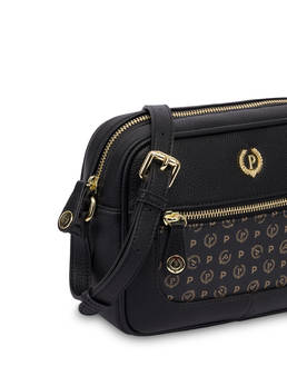 Umhängetasche „Anna“ aus Mini-Grained-Leder und Heritage-PVC Photo 4