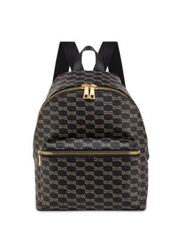 Rucksack „Iconic“ aus bedrucktem Saffiano-Leder Photo 1