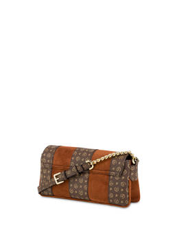 Interplay-Umhängetasche aus Fabric Suede und Heritage-PVC Photo 2