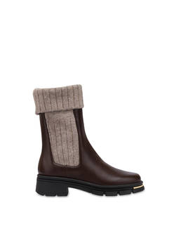 Comfy Calfskin Ankle Boots Photo 1