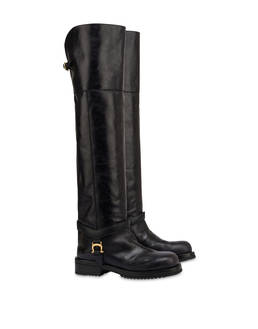 Mia Over-the-Knee Calfskin Boot Photo 2
