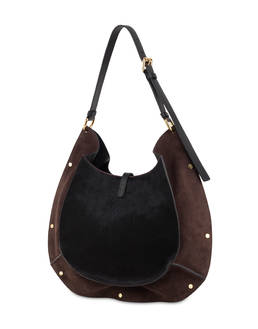 Austin Shoulder Bag in Crust Pony Skin and Calfskin Photo 2