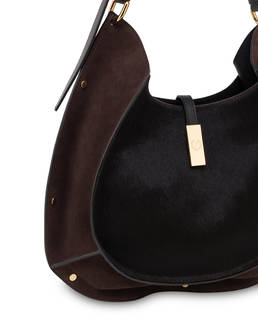 Austin Shoulder Bag in Crust Pony Skin and Calfskin Photo 4