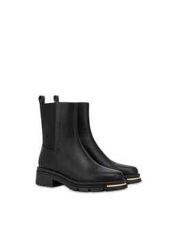 Comfy Calfskin Ankle Boots Photo 2
