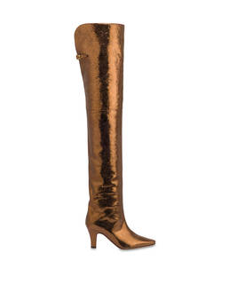 Stivale Muse over the knee in capra stampa vipera Photo 1
