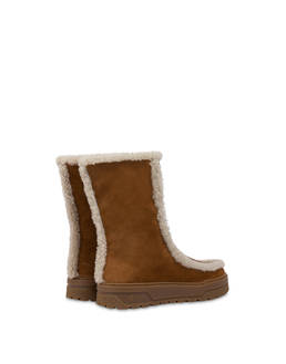 Ice Cracker Split-Leather Ankle Boots Photo 3