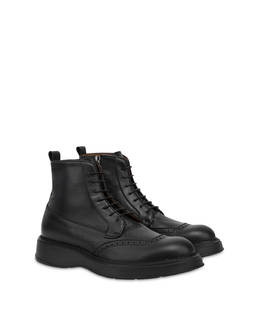 James Ankle Boots in Garnet Calfskin Photo 2