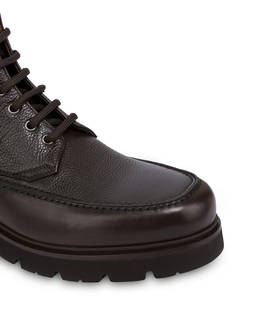 George Ankle Boots in Garnet Calfskin Photo 5