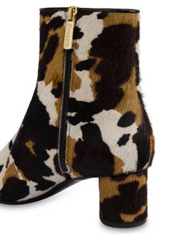Stiefelette Sofia aus bedrucktem Ponyleder Photo 4
