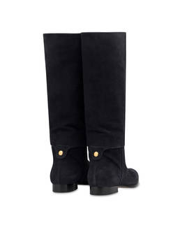 Stiefel Winston Flat aus Spaltleder Photo 3