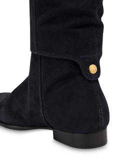 Stiefel Winston Flat aus Spaltleder Photo 4