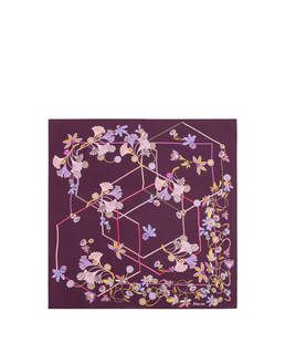 Seidentuch mit Schmuckblüten-Print Photo 2