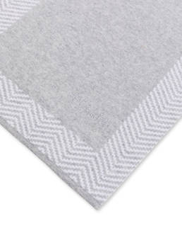 Schal aus Wollmischung mit Chevron-Druck Photo 3