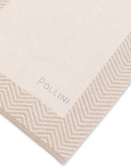 Schal aus Wollmischung mit Chevron-Druck Photo 3